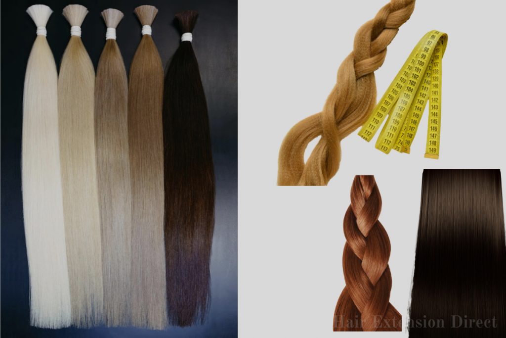 What Are Human Hair Extensions Made Of