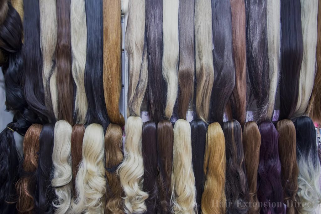 What is the difference between synthetic hair and human hair