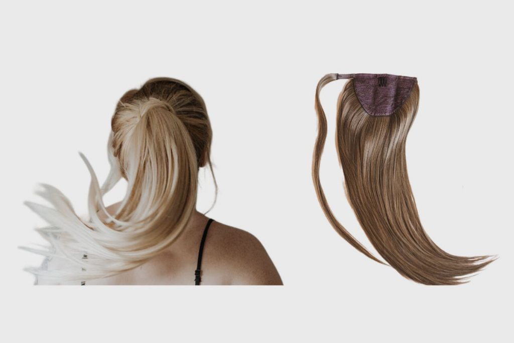 Barely Xtensions ponytail