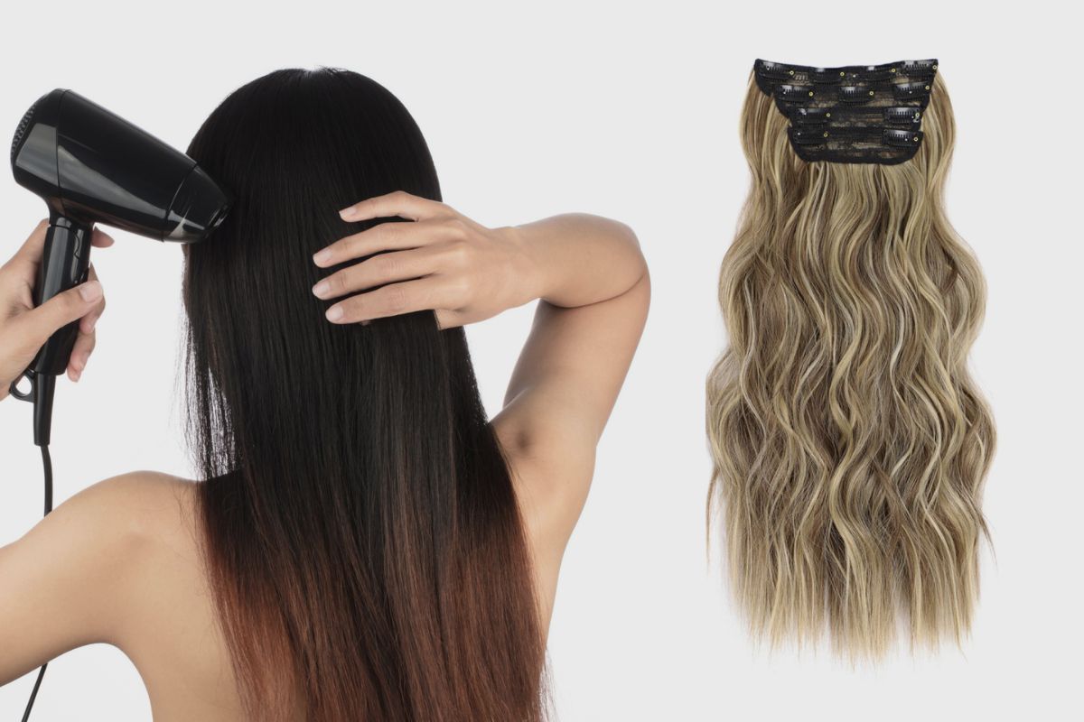 Can You Blow Dry Synthetic Hair Extensions