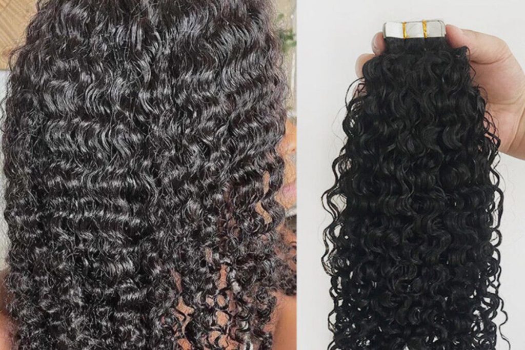 Can You Get Tape-In Extensions With Curly Hair
