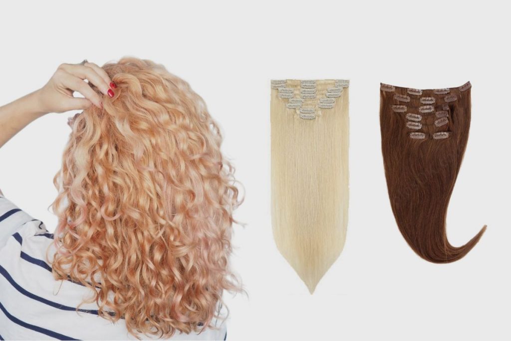 Can You Put Straight Hair Extensions On Curly Hair (2)