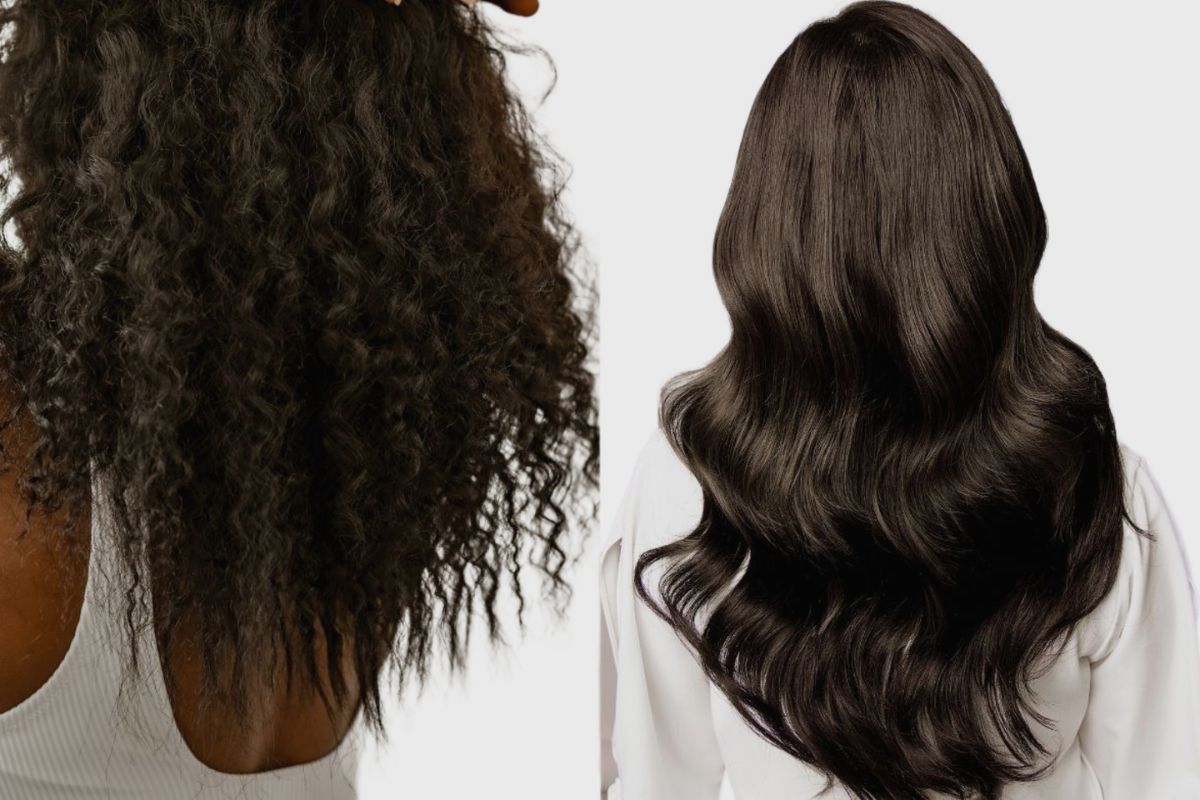 How To Use Straight Hair Extensions On Curly Hair