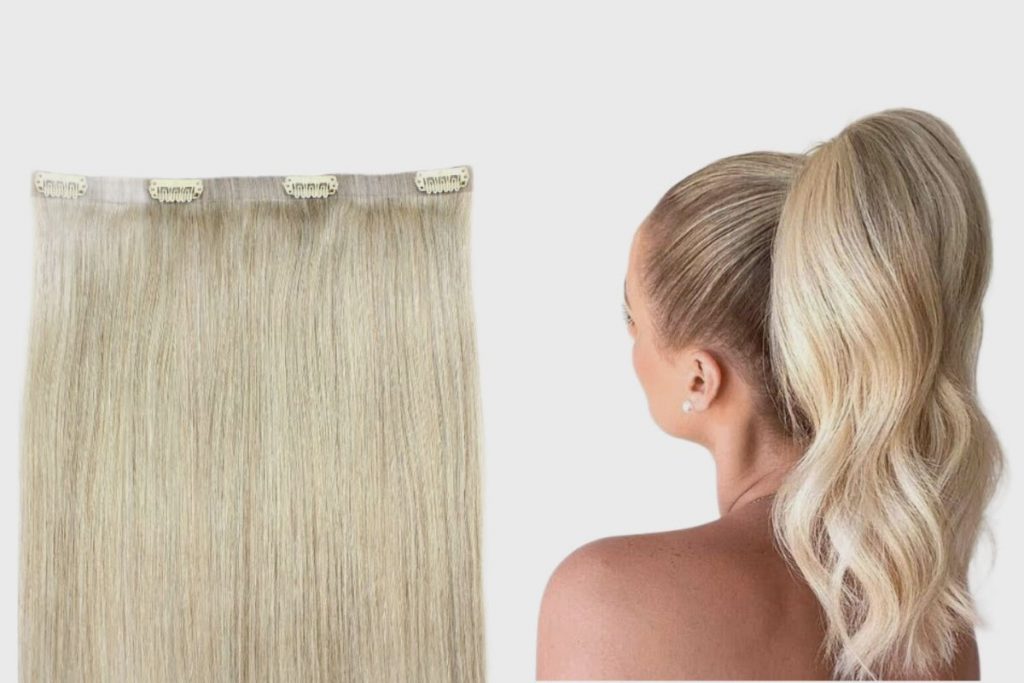 Steps to apply Zala clip-in hair extensions