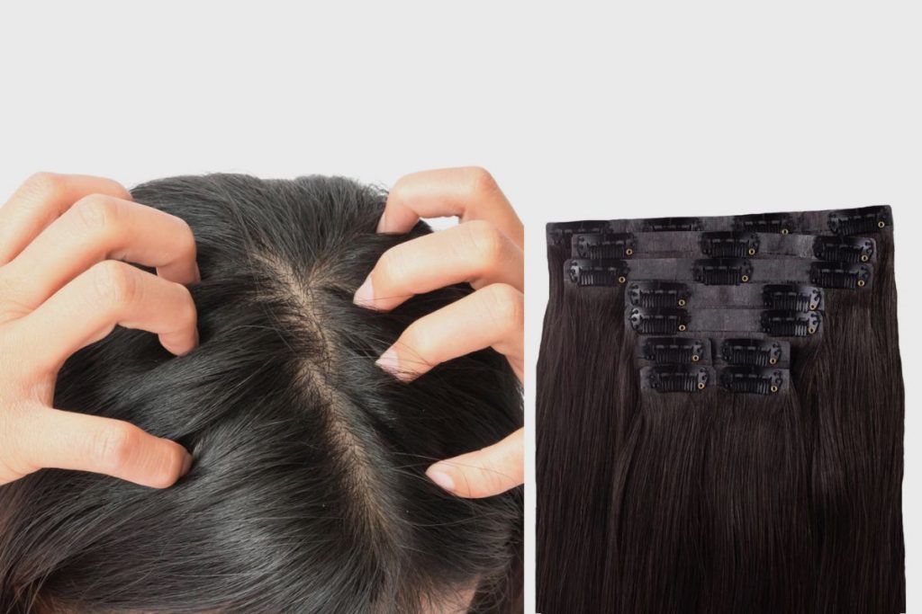 Impact of Clip-in hair extensions on your scalp